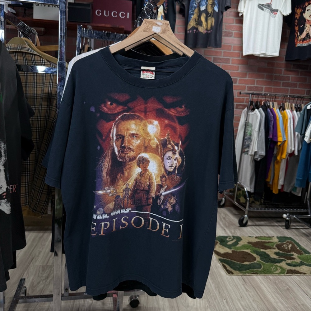 Vintage 90’s Star Wars Ep 1 Movie T-Shirt Size Large